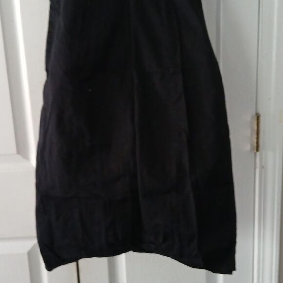 Apt 9 black sleeveless weaved front panel dress Sz 4 NWOT - Picture 6 of 8
